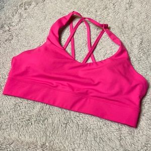 ZYIA Hot Pink Strappy Bra